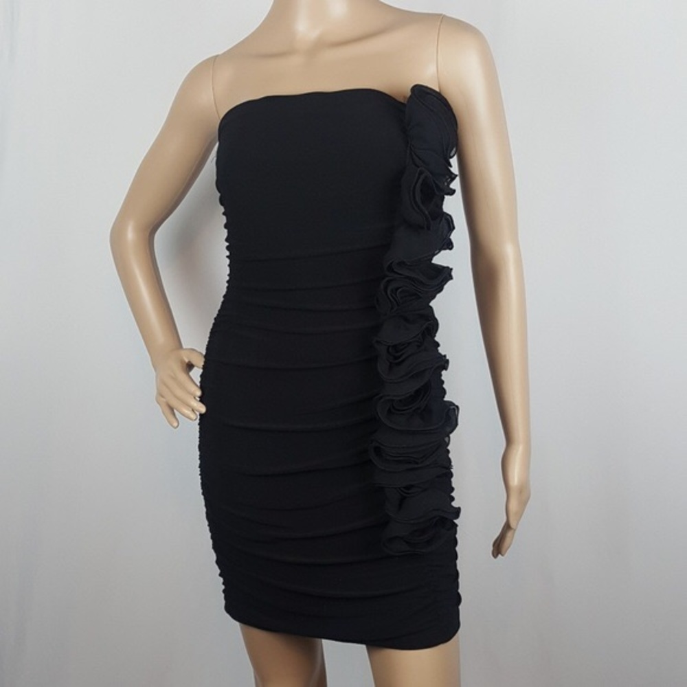 Black tube top dress (worn once!)